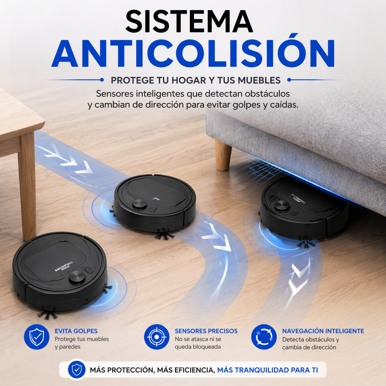Aspiradora Robot Clean Pro 3X™