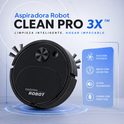 Aspiradora Robot Clean Pro 3X™