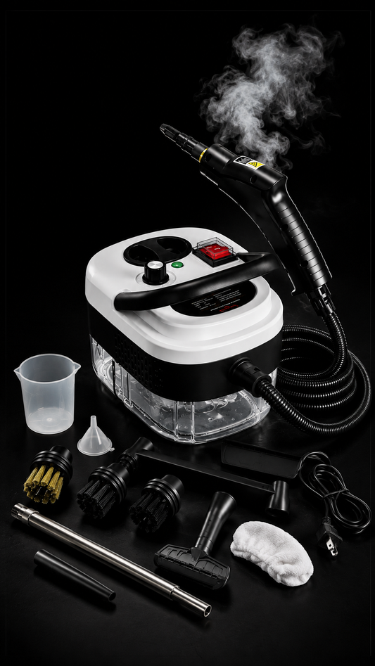 Limpiador A Vapor Portatil De 2500w