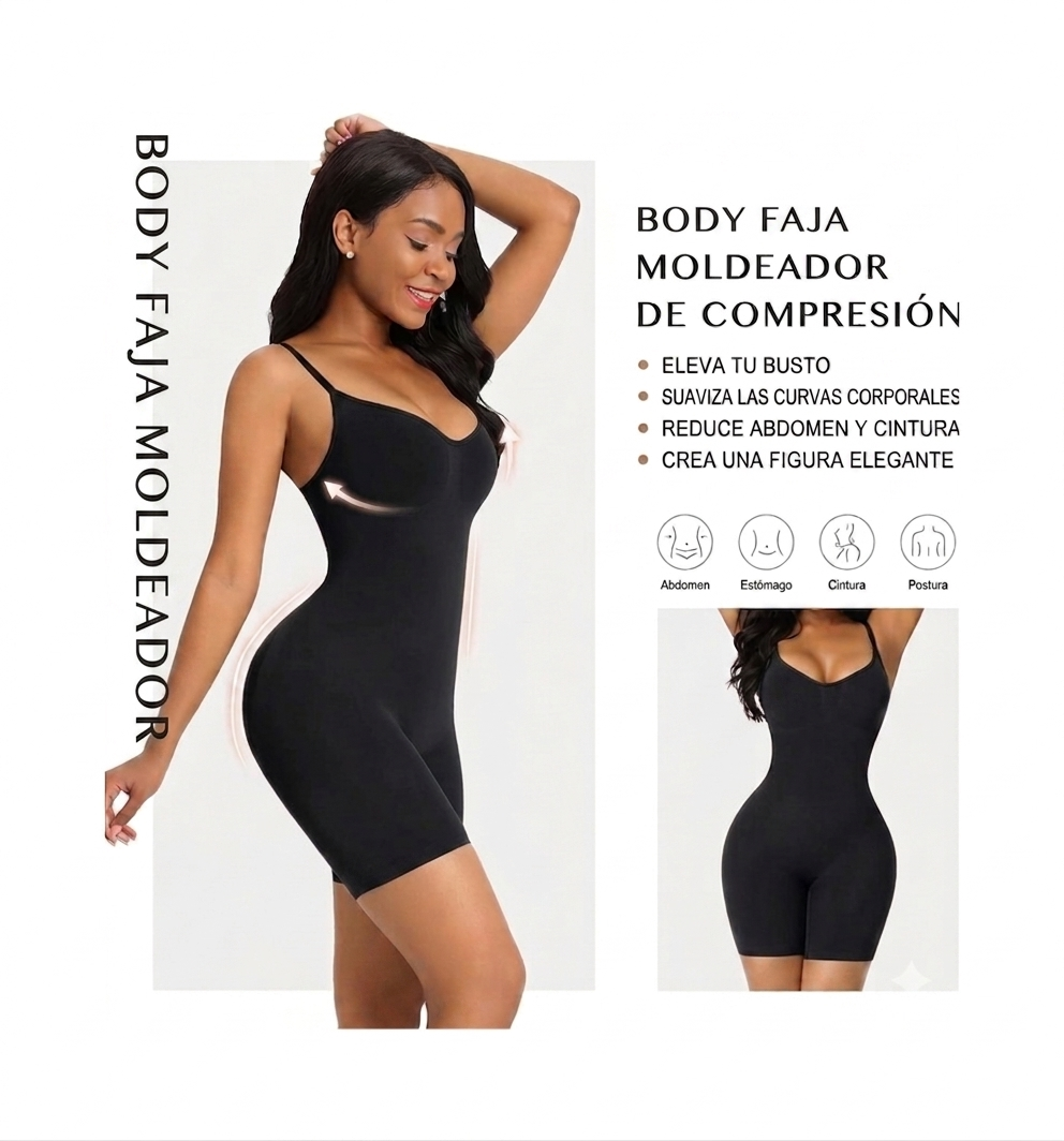 Nuevo Body Faja Moldeadora Sin Costuras